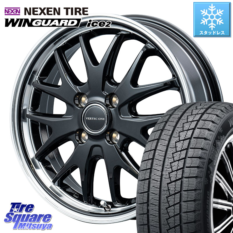 NEXEN WINGUARD ice2 2025年製 スタッドレス ミツヤ ネクセン ウィンガードアイス2 165/70R14MANARAY MID VERTEC ONE EXE7 ホイール 14インチ 14X4.5J 45 4穴 100 Mx27/37/47Sソリオ・MB37SデリカD2 ハスラー MAx6S系ソリオ デリカD:2 D2 Kei ラピュタ ハスラー リフト|タイヤスクエアミツヤ