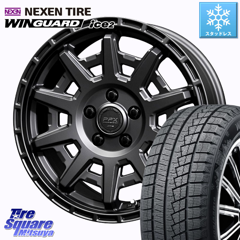 NEXEN WINGUARD ice2 2025年製 ネクセン ウィンガードアイス2 スタッドレスタイヤ 225/55R17 KYOHO PPX D10X ホイール 17インチ 17 X 7.0J +35 5穴 114.3
