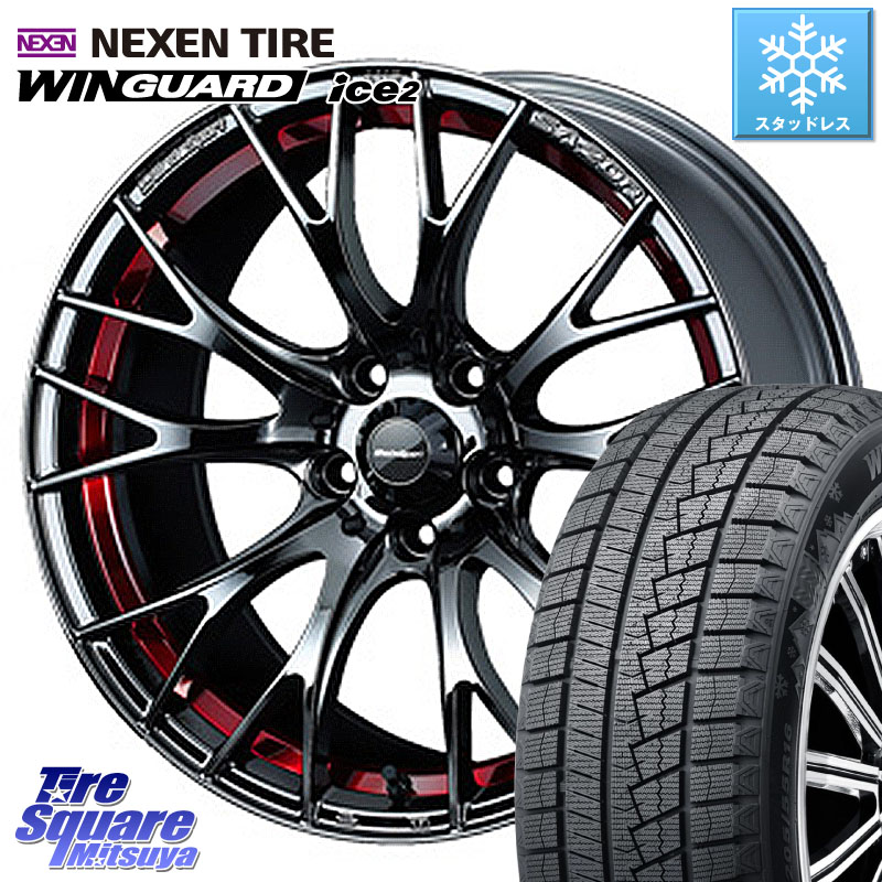NEXEN WINGUARD ice2 2025年製 スタッドレス ミツヤ ネクセン ウィンガードアイス2 235/45R18 WEDS 72800 SA-20R SA20R ウェッズ スポーツ ホイール 18インチ 18 X 7.5J +45 5穴 114.3 CY2アコード 70系カムリ 114,120円