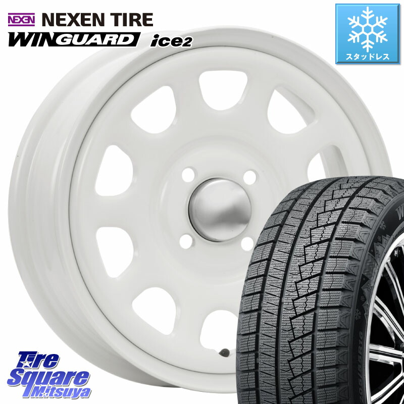 NEXEN WINGUARD ice2 2025年製 ネクセン ウィンガードアイス2 スタッドレスタイヤ 175/65R14 MLJ デイトナ SS DAYTONA SS WH 4H 14インチ 14 X 5.0J +42 4穴 100 44,317円