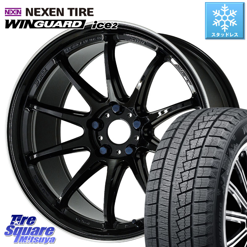 NEXEN WINGUARD ice2 2025年製 スタッドレス ミツヤ ネクセン ウィンガードアイス2 225/45R18 WORK ワーク EMOTION エモーション ZR10 18インチ 18 X 8.5J +47 5穴 114.3