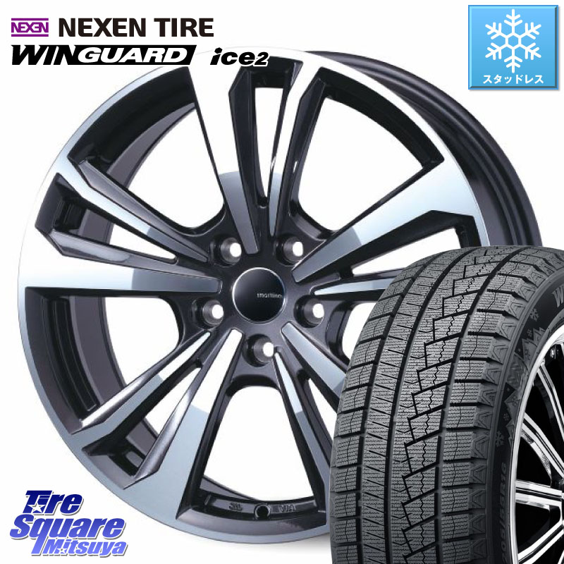 NEXEN WINGUARD ice2 2025年製 スタッドレス ミツヤ ネクセン ウィンガードアイス2 225/45R17 TARGA smartline365 スマートライン 17 X 7.0J(VW GOLF7 AU) +49 5穴 112 フォルクスワーゲン ゴルフ7 フォルクスワーゲン ゴルフ7 GTI・R フォルクスワーゲン ゴルフ8 フォ