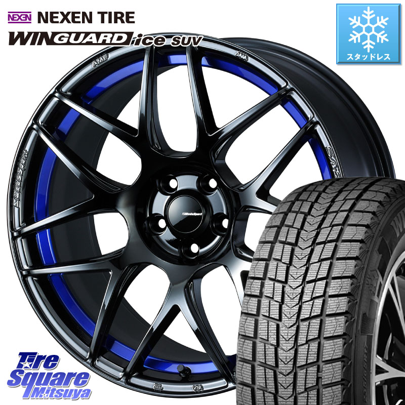 NEXEN WINGUARD ice SUV 2025年製 スタッドレス ミツヤ ネクセン ウィンガードアイスSUV 225/50R18 WEDS 74234 SA-27R ウェッズ スポーツ ホイール 18インチ 18 X 8.0J +42 5穴 114.3 10系カローラクロス 114,875円