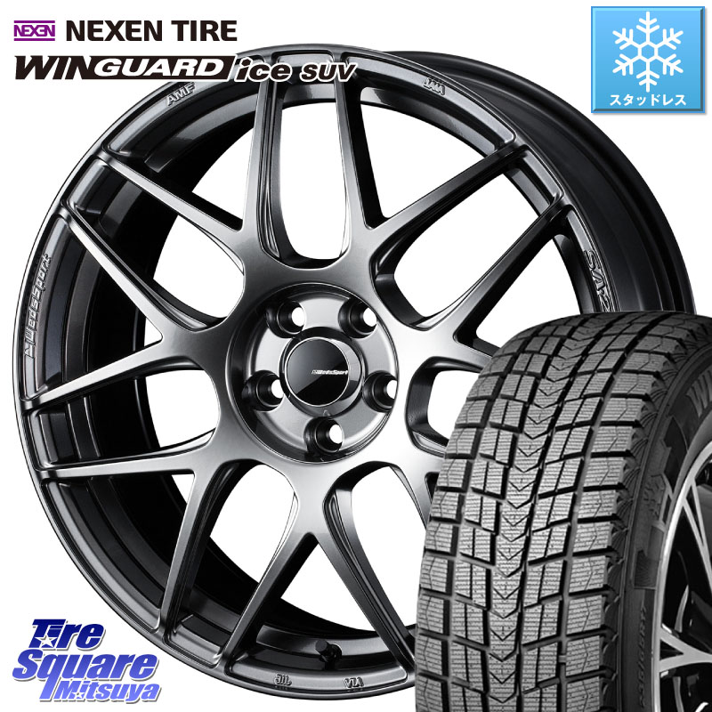 NEXEN WINGUARD ice SUV 2025年製 スタッドレス ミツヤ ネクセン ウィンガードアイスSUV 235/55R18 WEDS 74220 SA-27R PSB ウェッズ スポーツ ホイール 18インチ 18 X 8.5J +35 5穴 114.3