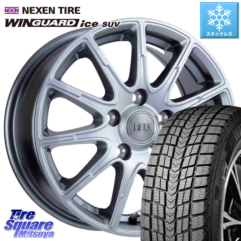 NEXEN WINGUARD ice SUV 2025年製 スタッドレス ミツヤ ネクセン ウィンガードアイスSUV 225/50R18阿部商会 TIRADO IOTA イオタ ホイール 18インチ 18X7.5J 38 5穴 114.3 カローラクロス エクストレイル X-TRAIL 日産 スカイラインセダン 日産|タイヤスクエアミツヤ