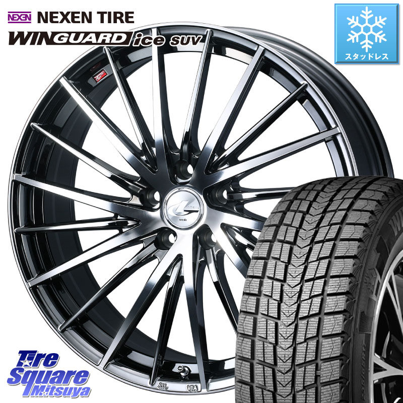 NEXEN WINGUARD ice SUV 2025年製 スタッドレス ミツヤ ネクセン ウィンガードアイスSUV 225/55R19 WEDS LEONIS FR レオニス FR ホイール 19インチ 19 X 7.5J(M14B) +40 5穴 114.3 クラウンクロスオーバー 108,305円
