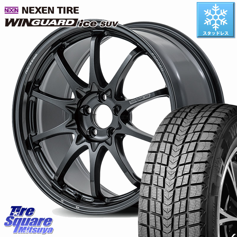 NEXEN WINGUARD ice SUV 2025年製 スタッドレス ミツヤ ネクセン ウィンガードアイスSUV 225/50R18 RAYS 【欠品次回10~11月】 CE28N-plus VOLK RACING 鍛造 ホイール 18インチ 18 X 7.5J +48 5穴 114.3 C-HR 50系エスティマ RV系ヴェゼル RC系オデッセイ後期 MAZDA6 BN