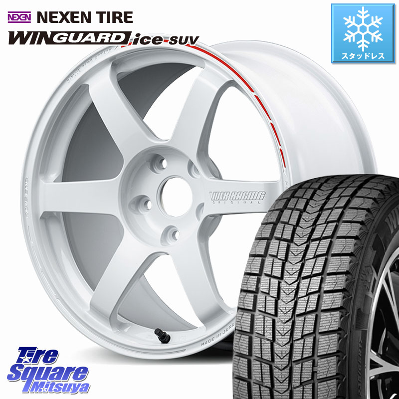 NEXEN WINGUARD ice SUV 2025年製 スタッドレス ミツヤ ネクセン ウィンガードアイスSUV 225/50R18 RAYS 【欠品次回8~9月】 TE37 SAGA S-plus TIME ATTACK EDITION VOLK RACING 鍛造 ホイール 18インチ 18 X 8.5J +36 5穴 114.3