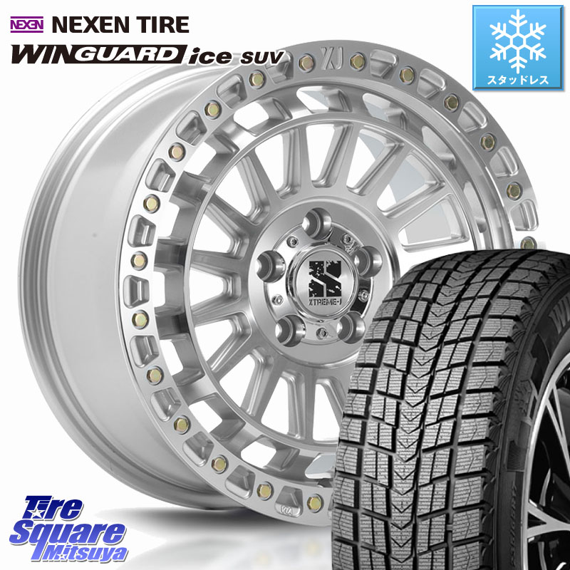 NEXEN WINGUARD ice SUV 2025年製 スタッドレス ミツヤ ネクセン ウィンガードアイスSUV 225/50R18 MLJ XJ08 XTREME-J ホイール 18インチ 18 X 8.0J +40 5穴 114.3 10系カローラクロス