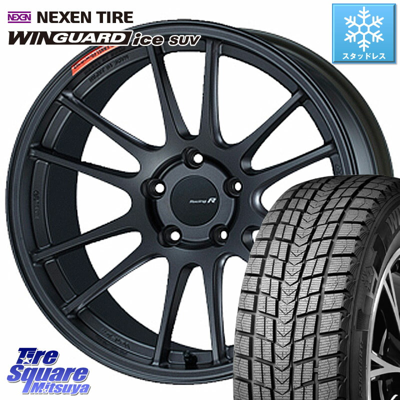 NEXEN WINGUARD ice SUV 2025年製 スタッドレス ミツヤ ネクセン ウィンガードアイスSUV 225/50R18 ENKEI エンケイ Racing Revolution GTC01RR ホイール 18 X 7.5J +45 5穴 114.3 119,055円