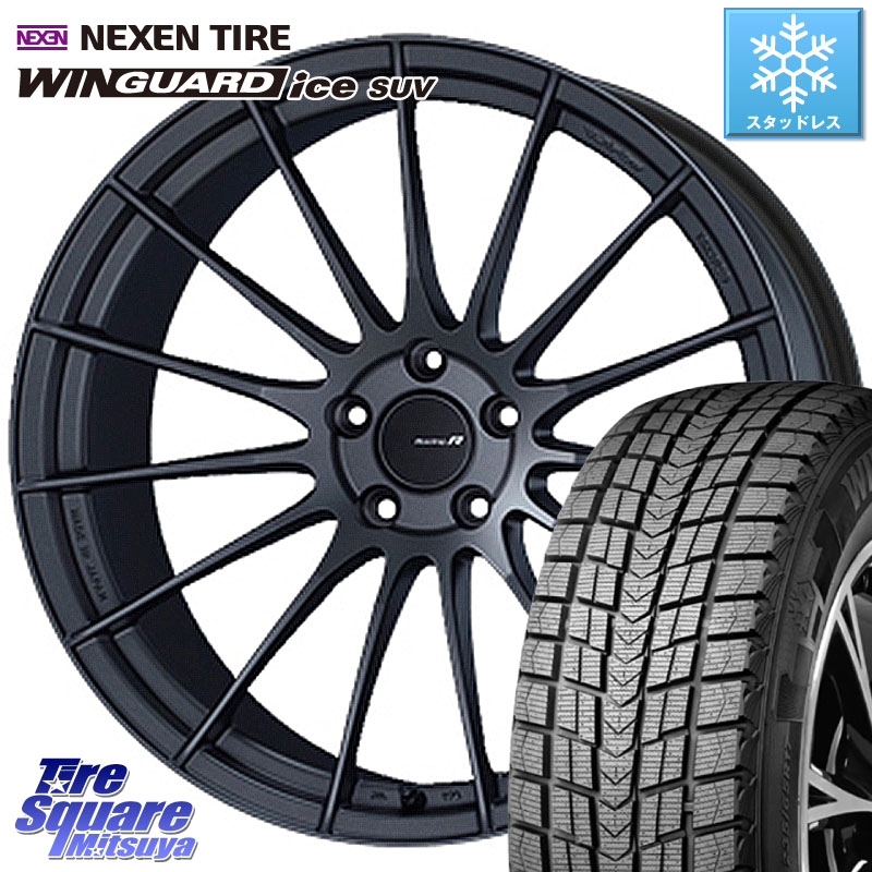 NEXEN WINGUARD ice SUV 2025年製 スタッドレス ミツヤ ネクセン ウィンガードアイスSUV 235/55R18 ENKEI エンケイ Racing Revolution RS05RR ホイール 18 X 8.5J +35 5穴 114.3
