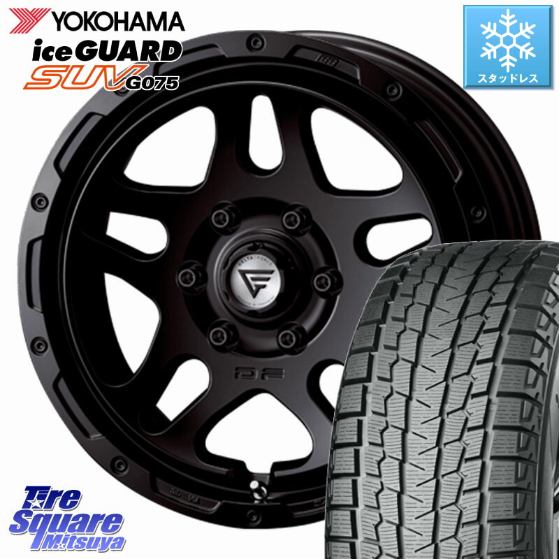 YOKOHAMA R8199 iceGUARD SUV G075 アイスガード ヨコハマ スタッドレス ミツヤ 265/65R18 DELTA FORCE OVERLANDER ホイール 18インチ 18 X 8.0J(M14) +52 6穴 139.7 ランクル300 ランクル250