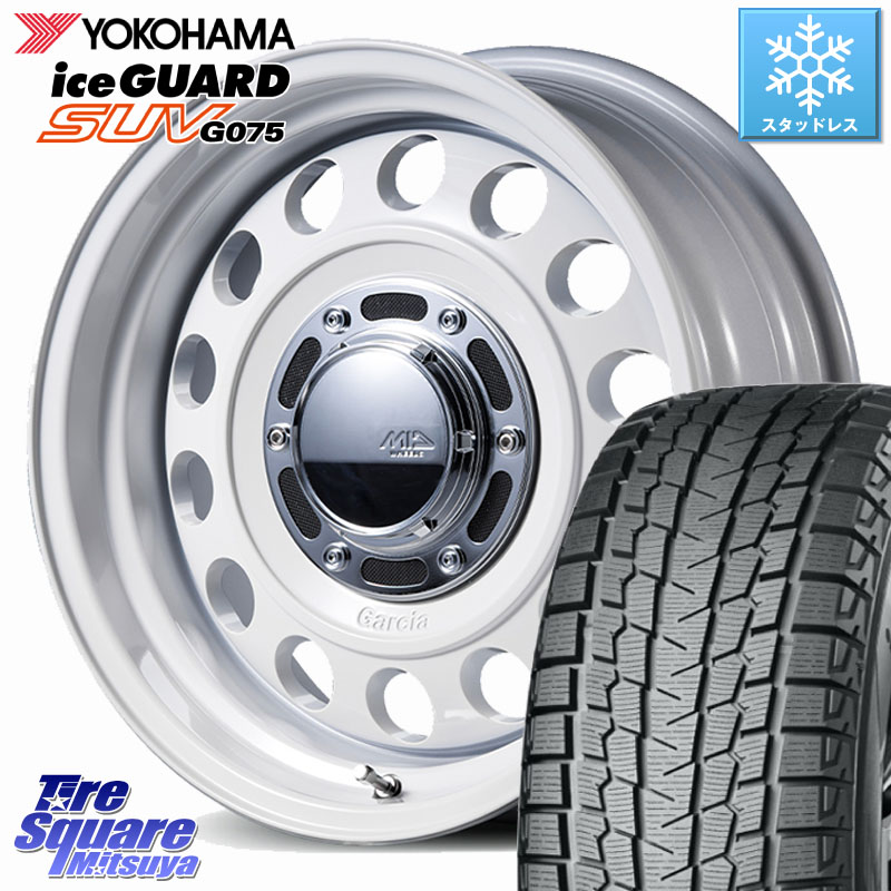 YOKOHAMA R1572 iceGUARD SUV G075 アイスガード ヨコハマ スタッドレス ミツヤ 215/70R16MANARAY MID GARCIA CISCO Type2 ※インセット-5 ホイール 16インチ 16X6.0J 0 5穴 139.7 ジムニー専用(要オーバーフェンダー等) ジムニ&minus;シエラ/ノマド(カスタム) AZオフロード｜タイヤスクエアミツヤ 95,216円