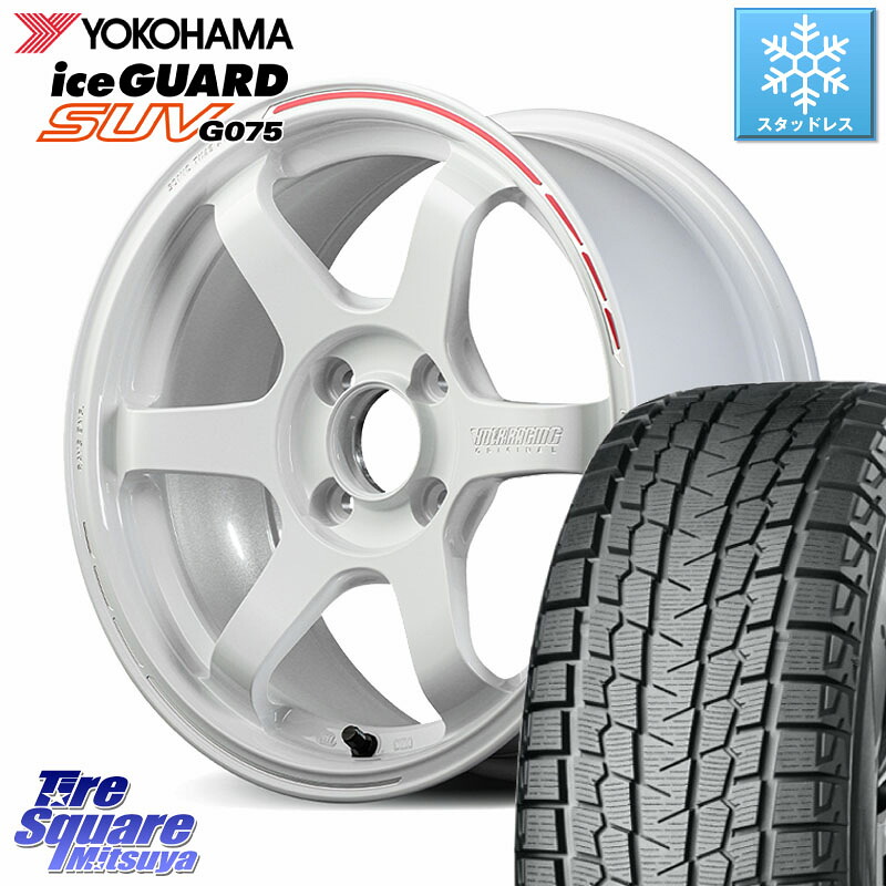 YOKOHAMA R1572 iceGUARD SUV G075 アイスガード ヨコハマ スタッドレス ミツヤ 215/70R16 RAYS 【欠品次回10~11月】 TE37 SONIC TIME ATTACK EDITION 鍛造 ホイール 16インチ 16 X 6.5J +39 4穴 100