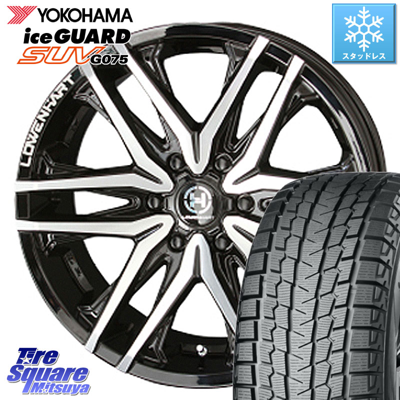 YOKOHAMA R4080 iceGUARD SUV G075 アイスガード ヨコハマ スタッドレス ミツヤ 275/55R20 KYOHO レーベンハート GXL306 ホイール 20インチ 20 X 8.5J +10 6穴 139.7