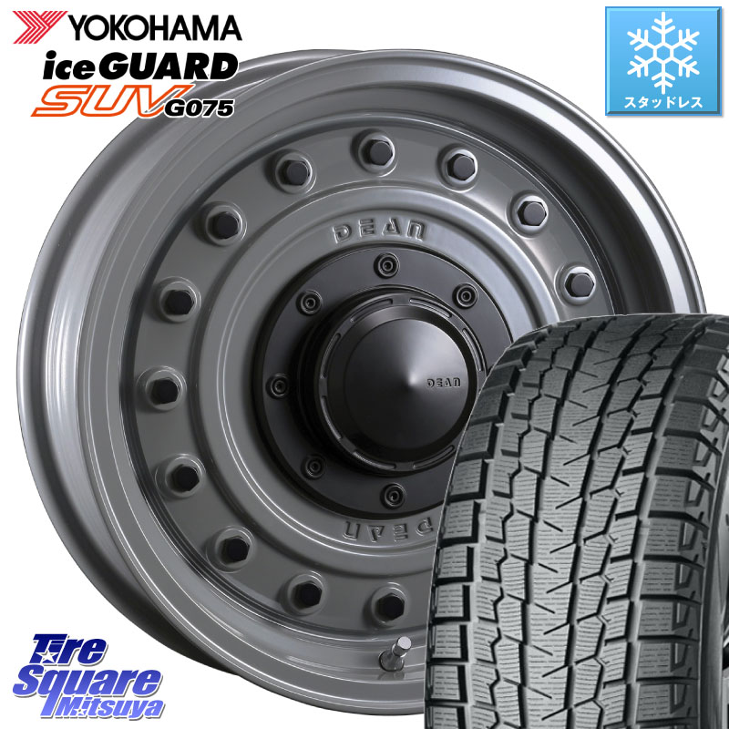 YOKOHAMA E5575 iceGUARD SUV G075 アイスガード ヨコハマ スタッドレス ミツヤ 215/65R16 109*107CRIMSON ディーン コロラド 16インチ 16X5.5J 20 5穴 139.7 ジムニー専用(要オーバーフェンダー等) AZオフロード カスタムサイズ｜タイヤスクエアミツヤ