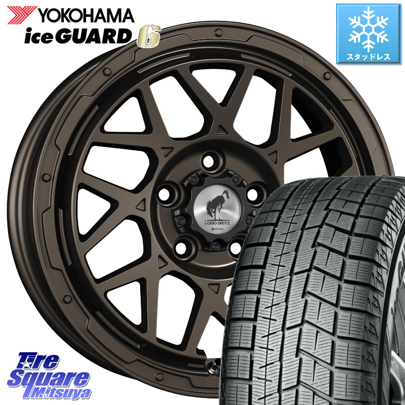 YOKOHAMA R2810 iceGUARD6 ig60 アイスガード ヨコハマ スタッドレス ミツヤ 205/50R16 SUPER STAR LODIO DRIVE ロディオドライブ 8M MONO モノ 16 X 7.0J +42 5穴 114.3