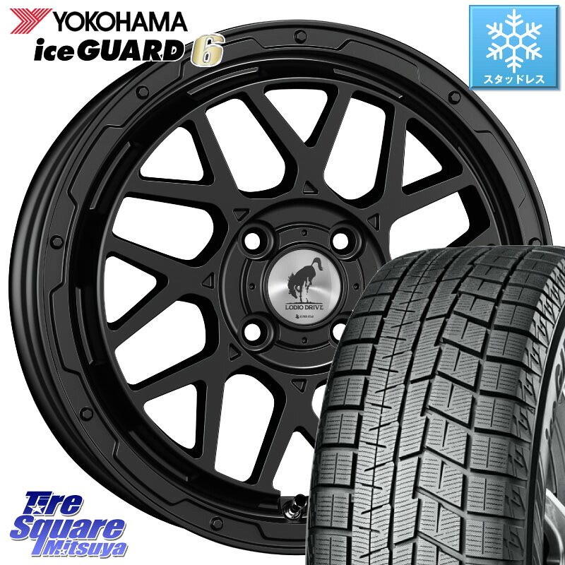 YOKOHAMA R2810 iceGUARD6 ig60 アイスガード ヨコハマ スタッドレス ミツヤ 205/50R16 SUPER STAR LODIO DRIVE ロディオドライブ 8M MONO モノ 16インチ 16 X 6.0J +42 4穴 100