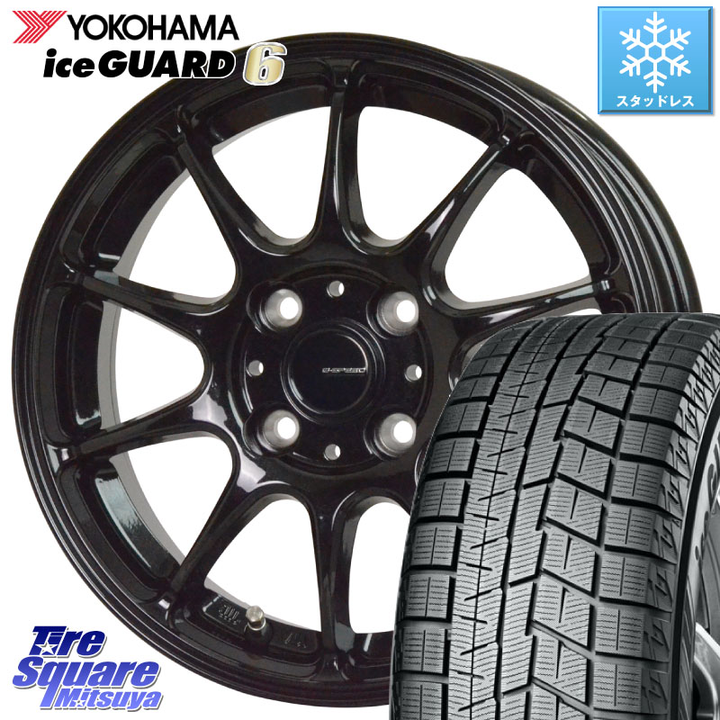 YOKOHAMA R2810 iceGUARD6 ig60 アイスガード ヨコハマ スタッドレス ミツヤ 205/50R16 HotStuff G.SPEED G-07 ホイール 16インチ ジースピード 16 X 6.0J +43 4穴 100
