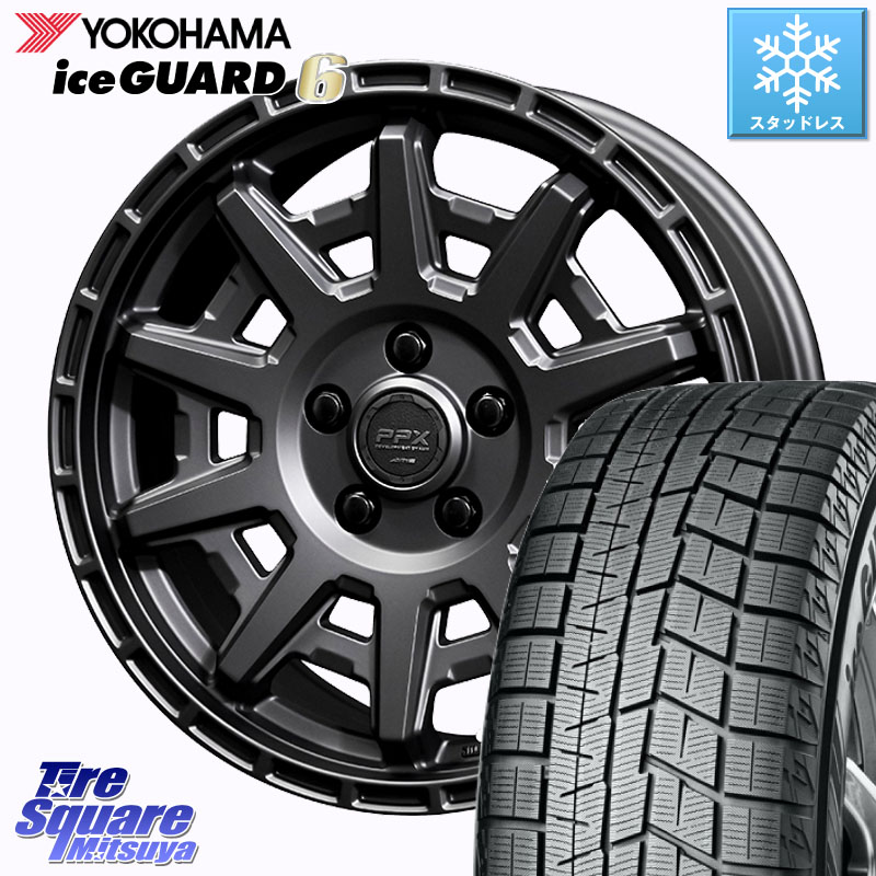 YOKOHAMA R2817 iceGUARD6 ig60 アイスガード ヨコハマ スタッドレス ミツヤ 225/55R16 KYOHO PPX D10X ホイール 16インチ 16 X 7.0J +35 5穴 114.3