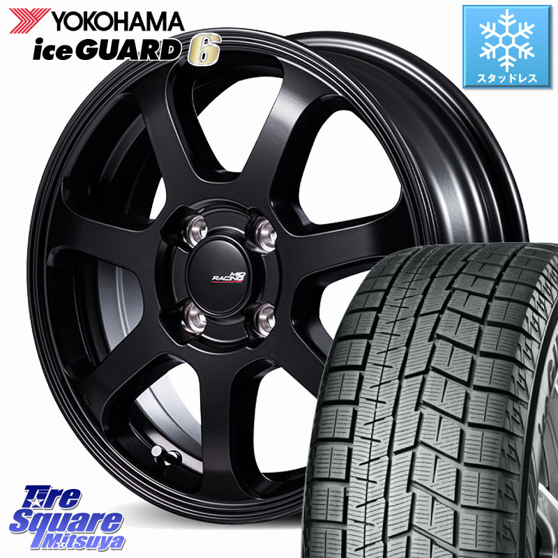 YOKOHAMA R2816 iceGUARD6 ig60 アイスガード ヨコハマ スタッドレス ミツヤ 175/60R15 MANARAY MID Racing R07 TypeS ホイール 15インチ レーシング 15 X 5.0J +45 4穴 100 Mx27/37/47Sソリオ・デリカD2