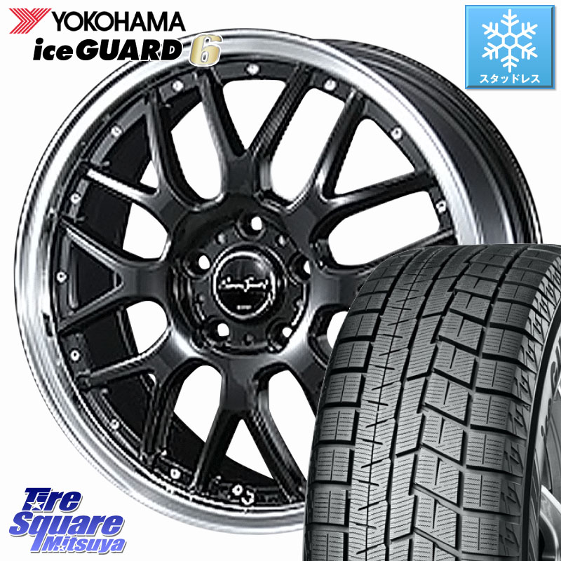 YOKOHAMA R2810 iceGUARD6 ig60 アイスガード ヨコハマ スタッドレス ミツヤ 205/50R16 BLEST EuroSport Type815 ホイール 16インチ 16 X 6.0J +43 5穴 100