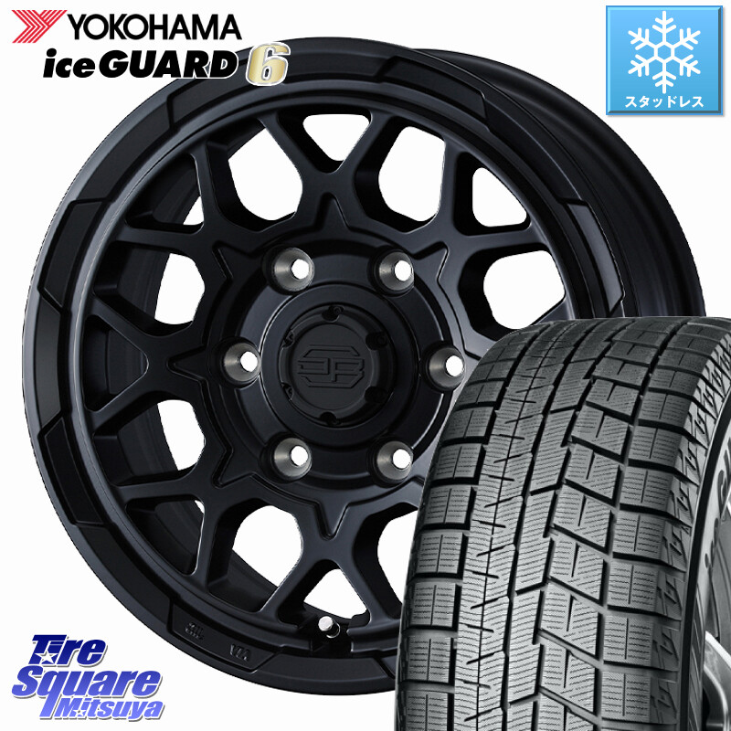YOKOHAMA R2816 iceGUARD6 ig60 アイスガード ヨコハマ スタッドレス ミツヤ 175/60R15MONZA HI-BLOCK TARMOR ホイール 15インチ 15X5.5J 38 4穴 100 140系ポルテ E11ノート スペイド｜タイヤスクエアミツヤ