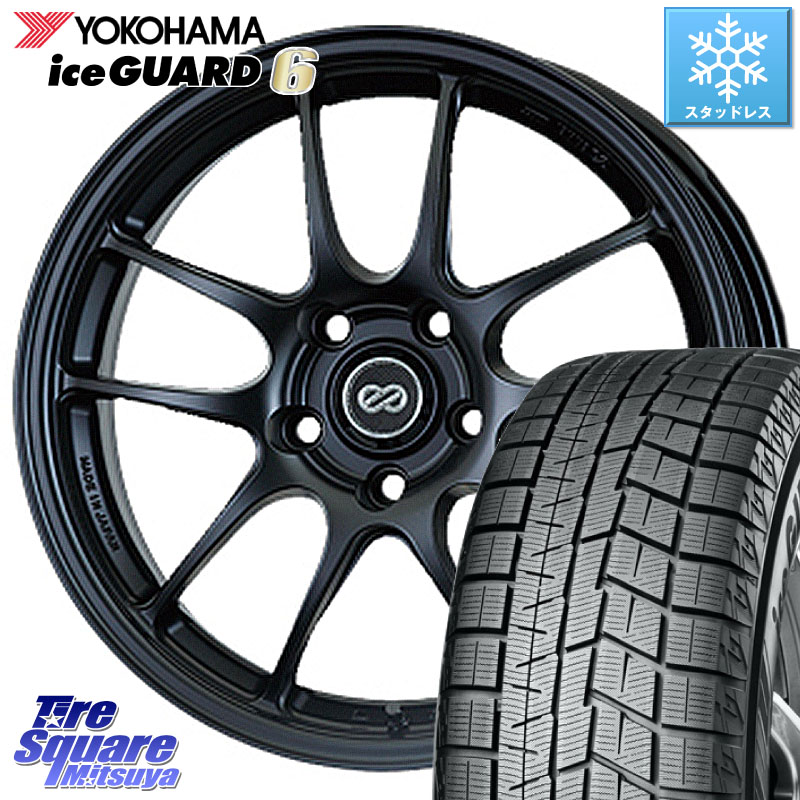 YOKOHAMA R2816 iceGUARD6 ig60 アイスガード ヨコハマ スタッドレス ミツヤ 175/60R15ENKEI エンケイ PerformanceLine PF01 ホイール 15X5.0J 45 4穴 100 Mx27/37/47Sソリオ・MB37SデリカD2 デリカD:2 D2 ハスラー リフトアップ等カスタム フレアクロスオーバー リフ|タイヤスクエアミツヤ