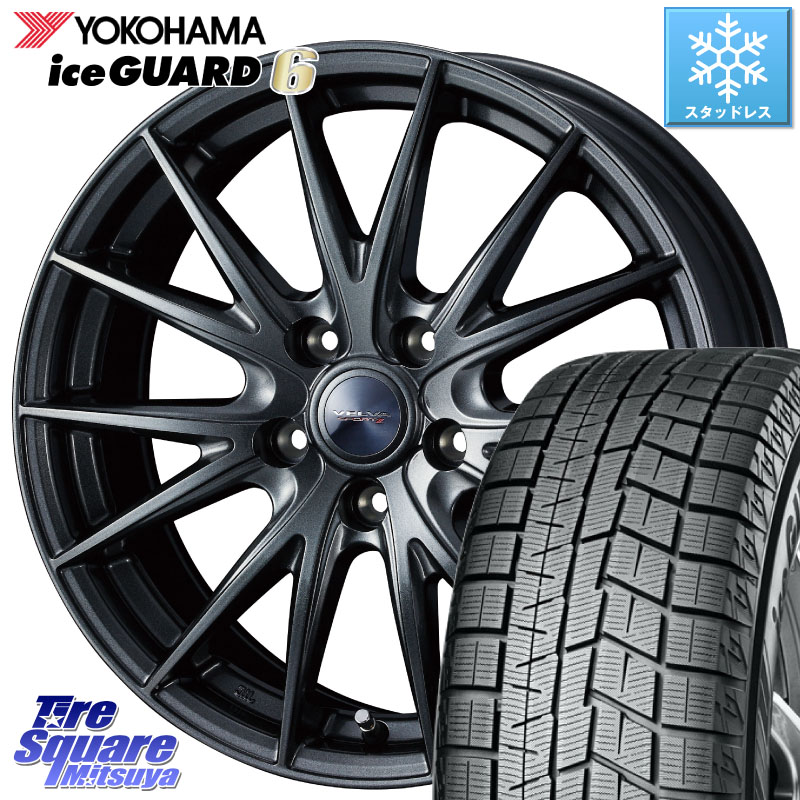 YOKOHAMA R2817 iceGUARD6 ig60 アイスガード ヨコハマ スタッドレス ミツヤ 225/55R16 WEDS ウェッズ ヴェルヴァ スポルト2 ホイール 16インチ 16 X 6.5J +40 5穴 114.3 91,537円