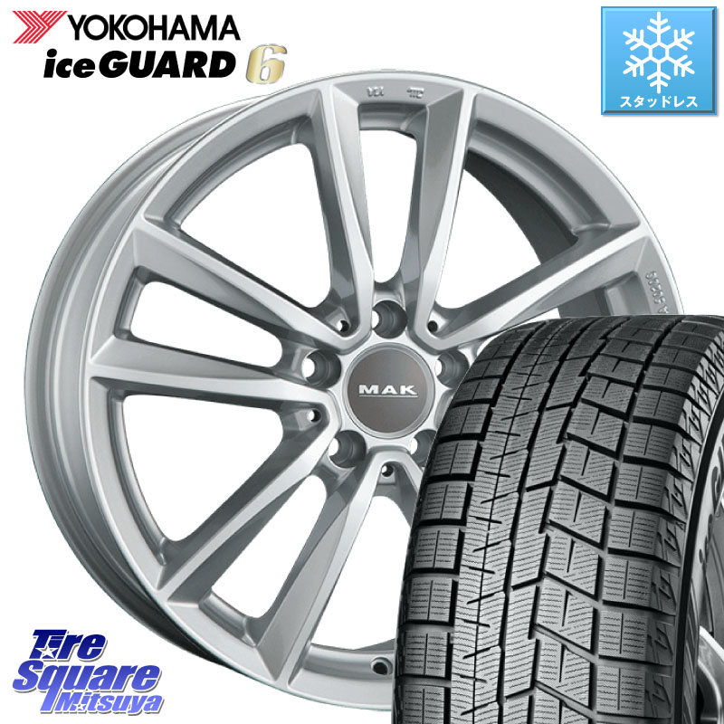 YOKOHAMA R2817 iceGUARD6 ig60 アイスガード ヨコハマ スタッドレス ミツヤ 225/55R16 阿部商会 MAK BREMEN ホイール 16インチ 16 X 7.0J(MB W205) +43 5穴 112 メルセデスベンツ Cクラス（W205）