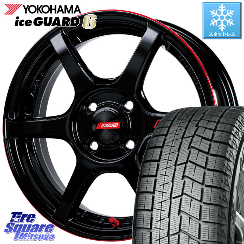 YOKOHAMA R4656 iceGUARD6 ig60 アイスガード ヨコハマ スタッドレス ミツヤ 185/50R16RAYS 【欠品次回7~8月】 GRAM LIGHTS 57C6 TIME ATTACK EDITION ホイール 16インチ 16X5.5J 45 4穴 100 Mx27/37/47Sソリオ・MB37SデリカD2 MAD7Sソリオ/MBD7SデリカD2 デリカD:2 D2|タイヤスクエアミツヤ
