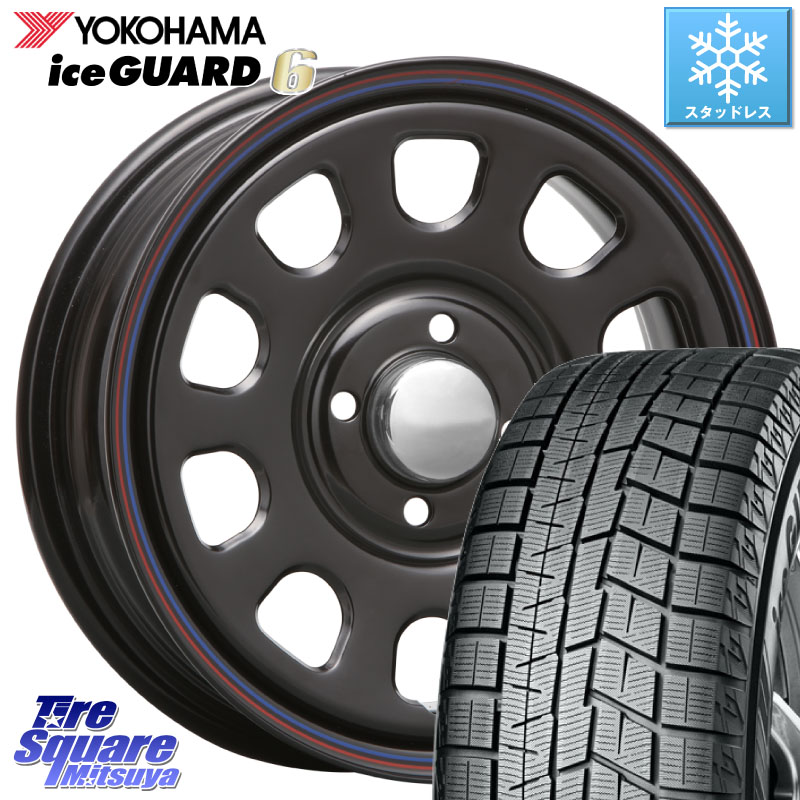 YOKOHAMA R2774 iceGUARD6 ig60 アイスガード ヨコハマ スタッドレス ミツヤ 195/50R15 MLJ デイトナ SS DAYTONA SS 15インチ 15 X 6.0J +30 4穴 100