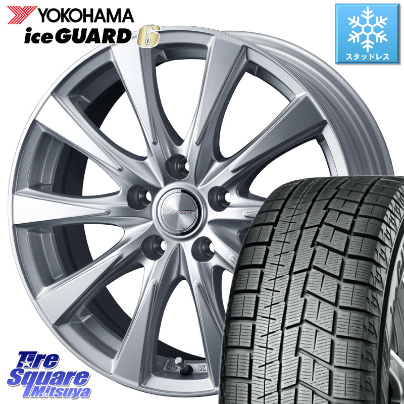 YOKOHAMA R2817 iceGUARD6 ig60 アイスガード ヨコハマ スタッドレス ミツヤ 225/55R16WEDS ジョーカースピリッツ 平座仕様(トヨタ車専用) 16X6.5J 39 5穴 114.3｜タイヤスクエアミツヤ