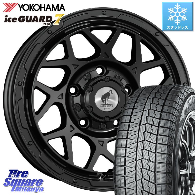 YOKOHAMA R7116 ice GUARD7 IG70 アイスガード スタッドレス ミツヤ 215/65R16SUPER STAR LODIO DRIVE ロディオドライブ 8M MONO モノ 16X5.5J 20 5穴 139.7 ジムニー専用(要オーバーフェンダー等) AZオフロード カスタムサイズ|タイヤスクエアミツヤ