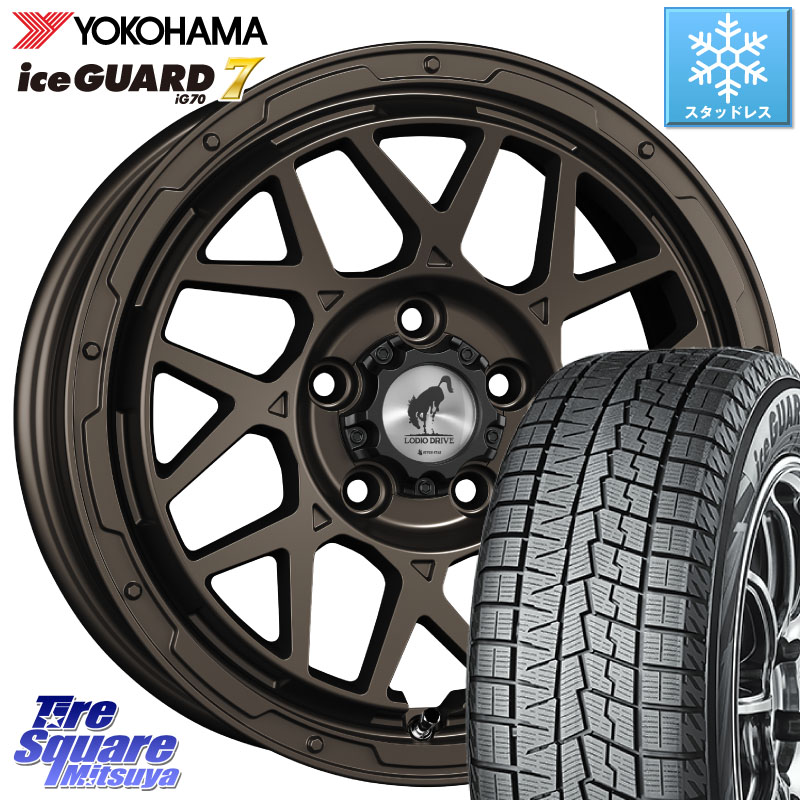 YOKOHAMA R7116 ice GUARD7 IG70 アイスガード スタッドレス ミツヤ 215/65R16 SUPER STAR LODIO DRIVE ロディオドライブ 8M MONO モノ 16 X 7.0J +42 5穴 114.3 C-HR 30系ヴェルファイア 10系カローラクロス 20系アルファード