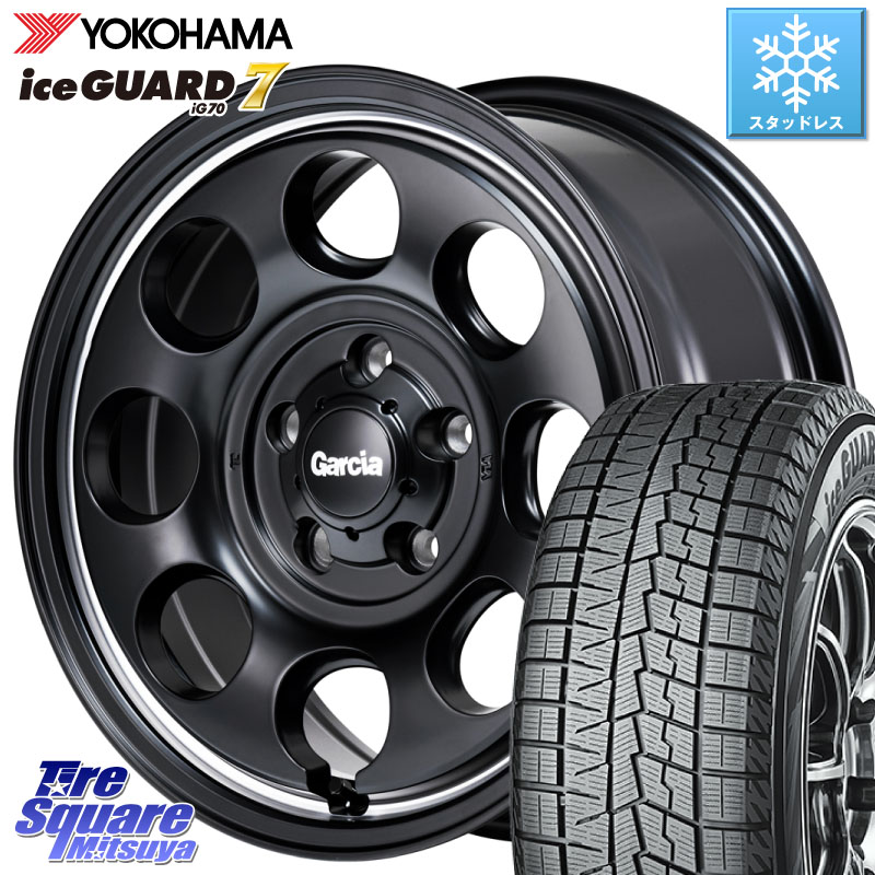 YOKOHAMA R7109 ice GUARD7 IG70 アイスガード スタッドレス ミツヤ 215/60R16 MANARAY MID Garcia Palm8 ガルシア パーム8 ホイール 16インチ 16 X 7.0J +40 5穴 114.3