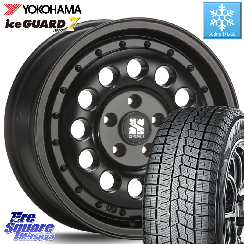 YOKOHAMA R7116 ice GUARD7 IG70 アイスガード スタッドレス ミツヤ 215/65R16 MLJ XTREME-J エクストリーム RUGGED ラギッド 16インチ 16 X 6.5J +32 5穴 114.3 30系ヴェルファイア 20系アルファード