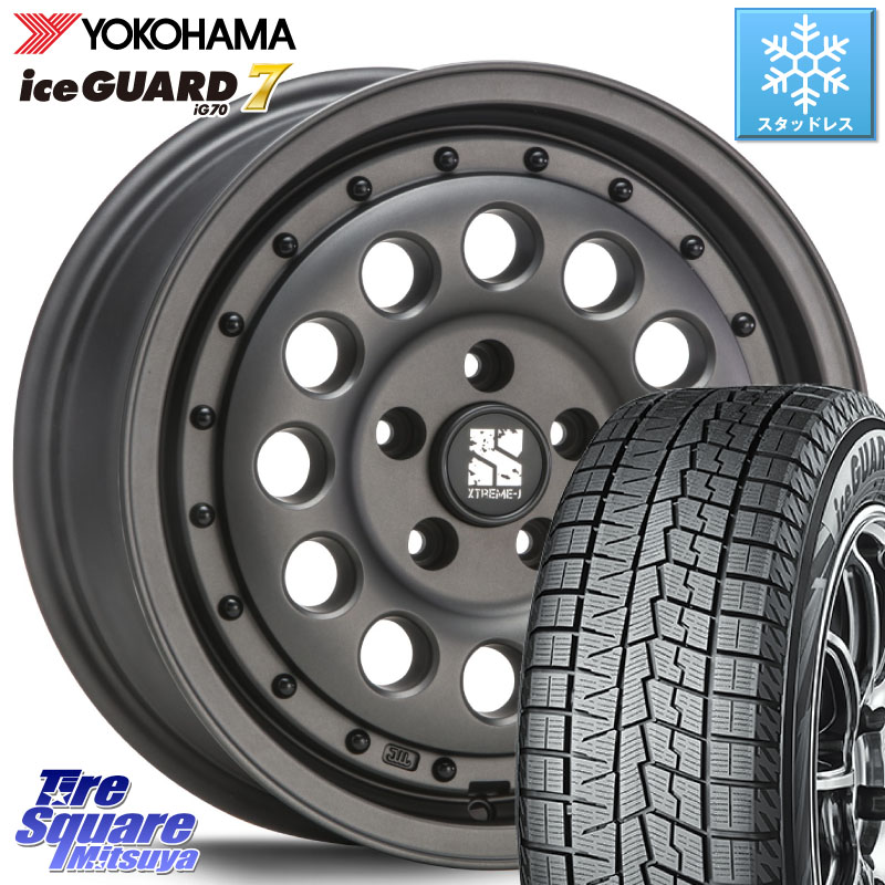 YOKOHAMA R7116 ice GUARD7 IG70 アイスガード スタッドレス ミツヤ 215/65R16 MLJ XTREME-J エクストリーム RUGGED ラギッド 16インチ 16 X 6.5J +32 5穴 114.3 30系ヴェルファイア 20系アルファード
