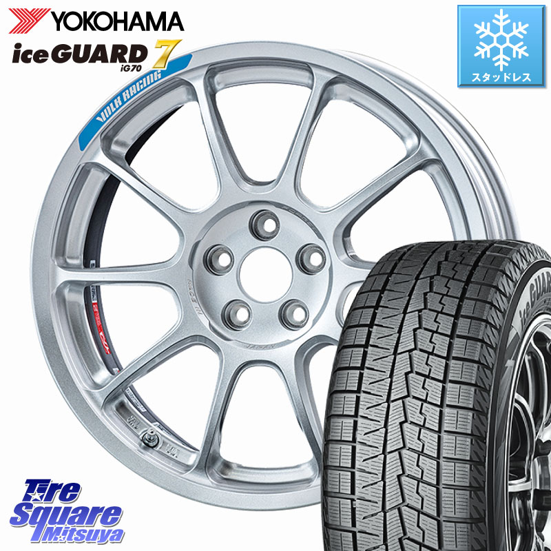 YOKOHAMA R7149 ice GUARD7 IG70 アイスガード スタッドレス ミツヤ 215/45R17 RAYS 【欠品次回要問合せ】 ZE40 Club Racer GR86/BRZ Cup専用 VOLK RACING 鍛造 ホイール 17インチ 17 X 7.5J +44 5穴 100 210・A10系カローラ 210系カローラスポーツ 50系プリウス BRZ・8