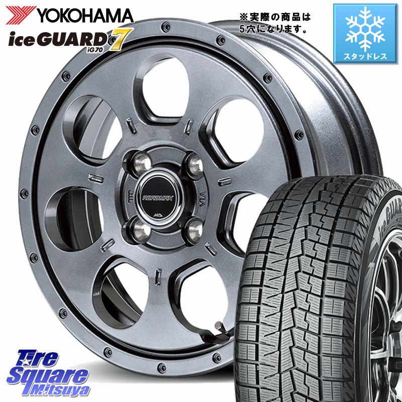 YOKOHAMA R7112 ice GUARD7 IG70 96Q XL アイスガード スタッドレス ミツヤ 205/60R16 MANARAY MID ROADMAX MUD AGENT ホイール 16インチ◇参考画像 16 X 7.0J +40 5穴 114.3 90系ノア ヴォクシー プリウスアルファ RP6～8ステップワゴン 85,679円