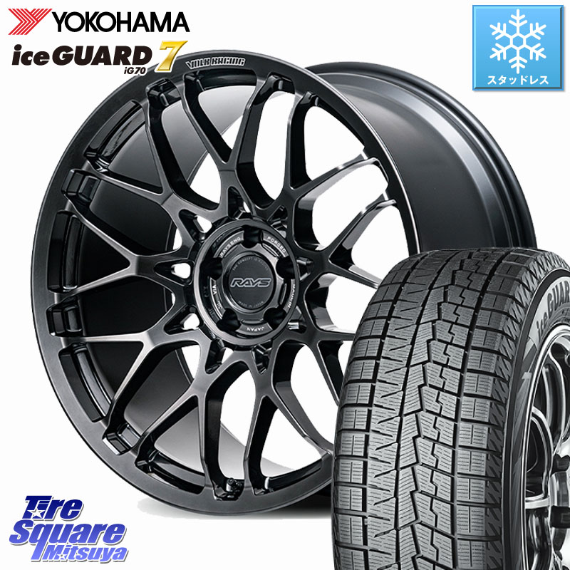 YOKOHAMA R9780 ice GUARD7 IG70 アイスガード スタッドレス ミツヤ 245/40R21 RAYS 【欠品次回要問合せ】 G29 VOLK RACING 鍛造 ホイール 21インチ 21 X 9.0J +38 5穴 120