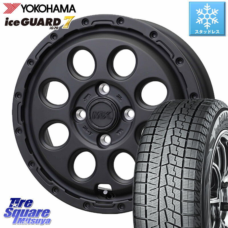 YOKOHAMA R7131 ice GUARD7 IG70 アイスガード スタッドレス ミツヤ 165/60R15HotStuff MAD CROSS RECON マッドクロス リーコン ホイール 15インチ 15X4.5J 45 4穴 100 デリカミニ4WD キャスト[アクティバ] ハスラー ピクシスジョイ[Cグレード] ハイゼットアゲトラCust｜タイヤスクエアミツヤ
