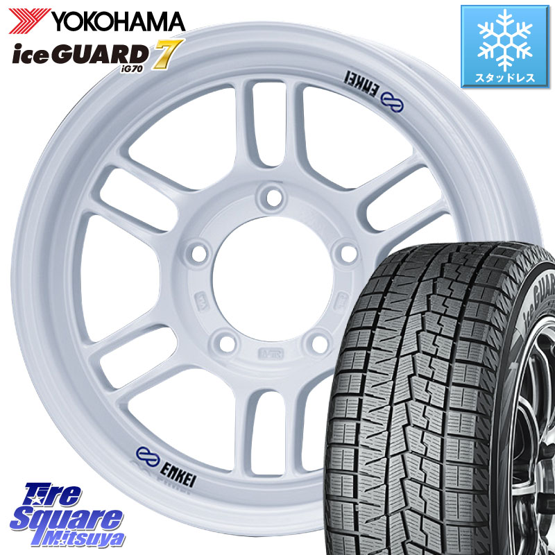 YOKOHAMA R7116 ice GUARD7 IG70 アイスガード スタッドレス ミツヤ 215/65R16 ENKEI エンケイ ALLROAD RPT1 ジムニー ホイール 16インチ 16 X 5.5J +20 5穴 139.7 ジムニー専用(要オーバーフェンダー等)