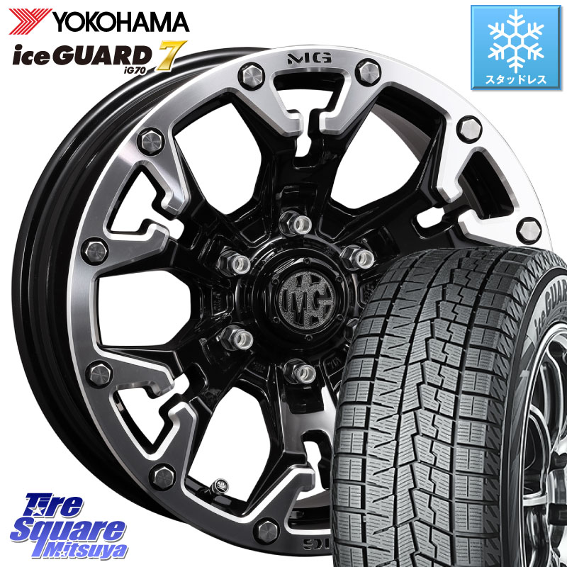 YOKOHAMA R7132 ice GUARD7 IG70 アイスガード スタッドレス ミツヤ 205/65R16 CRIMSON クリムソン GOLEM ゴーレム 16インチ ◇参考画像 16 X 7.0J +35 5穴 114.3