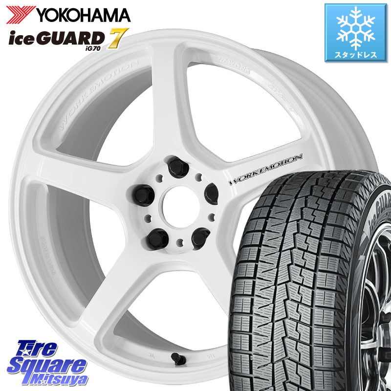 YOKOHAMA R9779 ice GUARD7 IG70 アイスガード スタッドレス ミツヤ 235/45R19WORK ワーク EMOTION エモーション T5R ICW 19インチ 19X8.5J 35 5穴 114.3 30系アルファード/ヴェルファイア ヴェルファイアハイブリッド ヴェルファイア アルファード|タイヤスクエアミツヤ