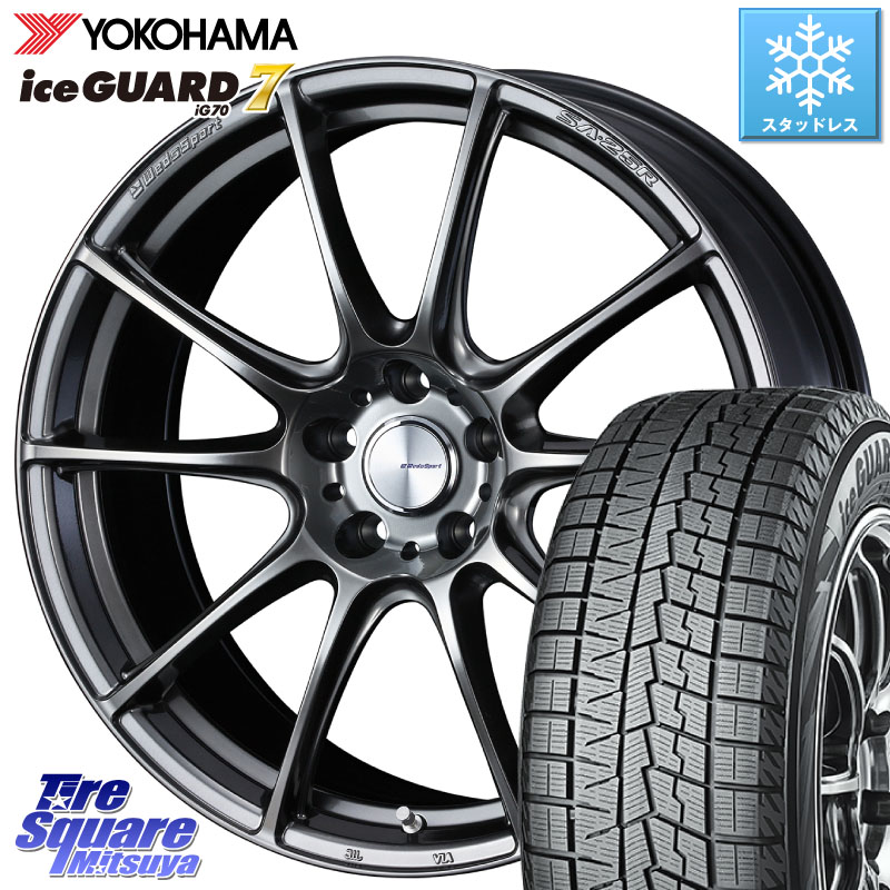 YOKOHAMA R8824 ice GUARD7 IG70 アイスガード スタッドレス ミツヤ 235/50R20 WEDS 【欠品次回06月上旬】 SA-25R PSB ウェッズ スポーツ ホイール 20インチ 20 X 8.5J +38 5穴 114.3 173,545円