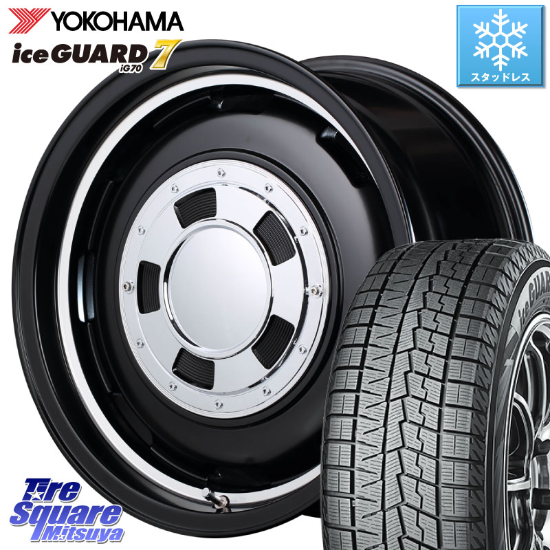 YOKOHAMA R7116 ice GUARD7 IG70 アイスガード スタッドレス ミツヤ 215/65R16 MANARAY MID Garcia CISCO ガルシア シスコ 16インチ 16 X 5.5J +20 5穴 139.7 ジムニー専用(要オーバーフェンダー等)