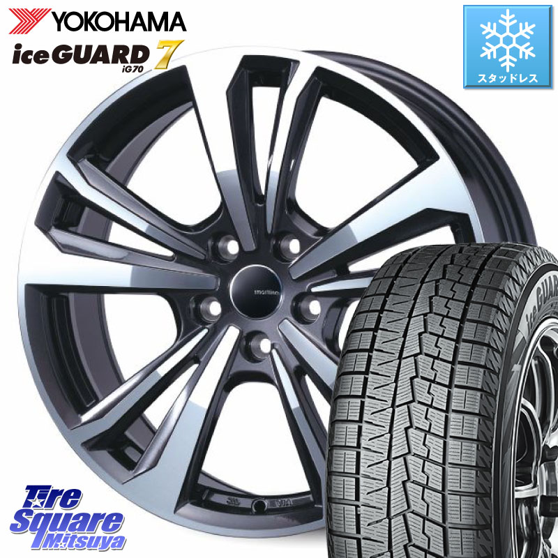 YOKOHAMA R7098 ice GUARD7 IG70 アイスガード スタッドレス ミツヤ 205/55R16 TARGA smartline365 スマートライン 16 X 6.5J(CITROEN C4 B5) +28 4穴 108 シトロエン C4 B7系
