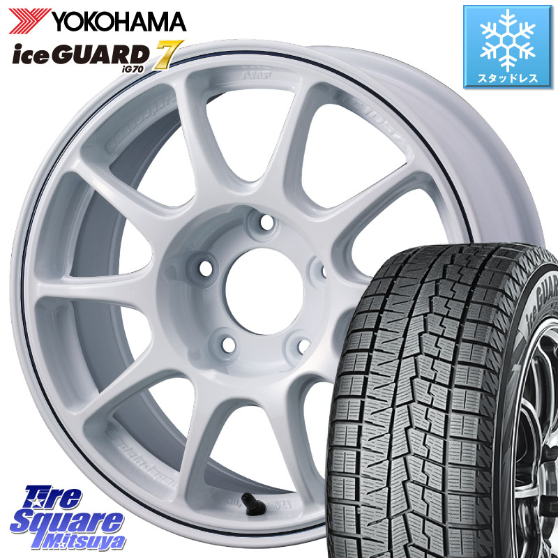 YOKOHAMA R7093 ice GUARD7 IG70 アイスガード スタッドレス ミツヤ 195/65R15WEDS WedsSport TC-105X TC105X グラベル ウェッズ スポーツ ホイール GRAVEL 15インチ 15X7.0J 35 5穴 100 カローラスポーツ｜タイヤスクエアミツヤ