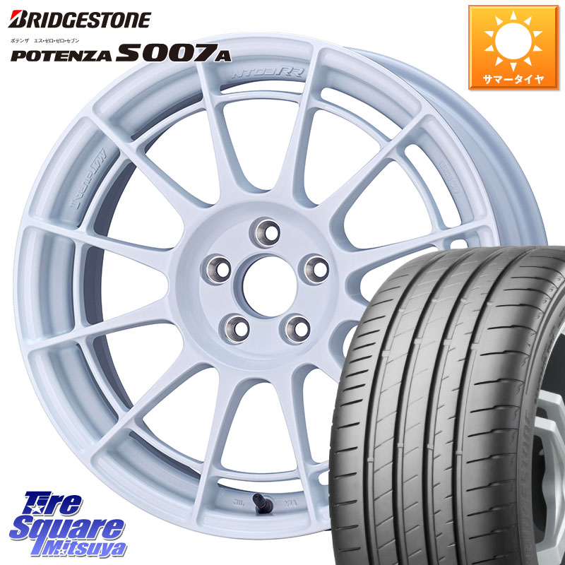 ブリヂストン POTENZA ポテンザ S007A 【正規品】 サマータイヤ 225/45R17ENKEI Racing Revolution NT03RR For GR86 / BRZ Cup ホイール 17インチ 17X7.5J 44 5穴 100 カローラスポーツ BRZ/86/GR86 GR 86 ハチロク 86 ハチロク｜タイヤスクエアミツヤ